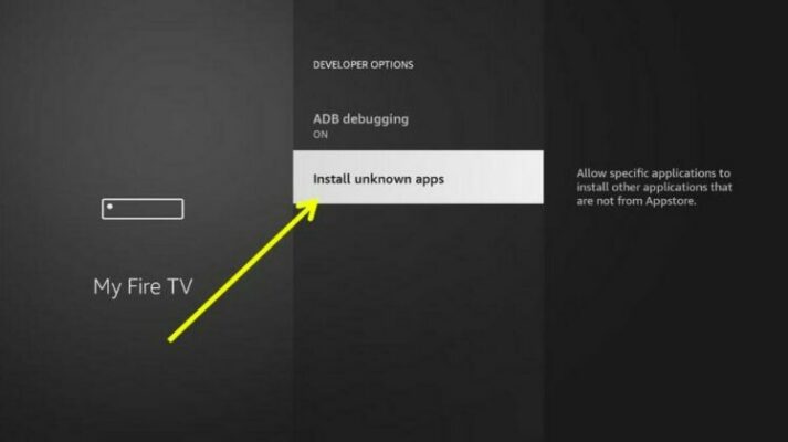 Install Unknown Sources for how to update Cinema HD on FireStick